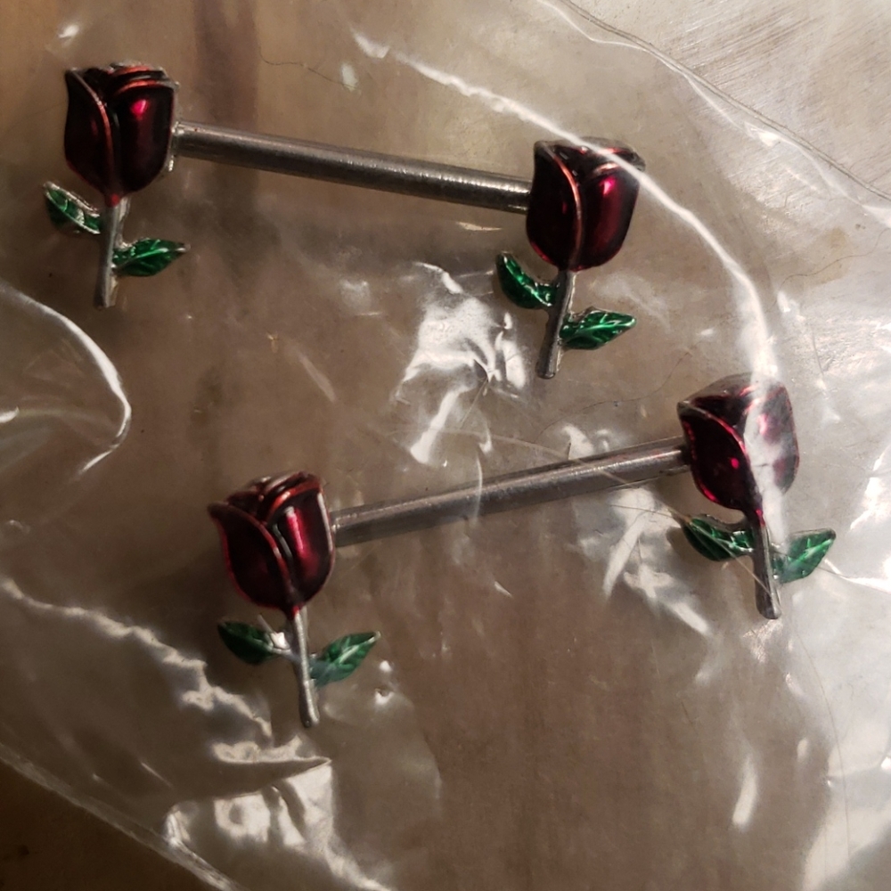 Rose Nipple Jewelry
